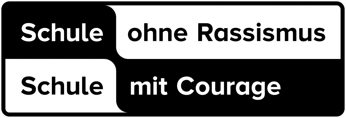 Logo Schule ohne Rassissmus, Schule mit Courage